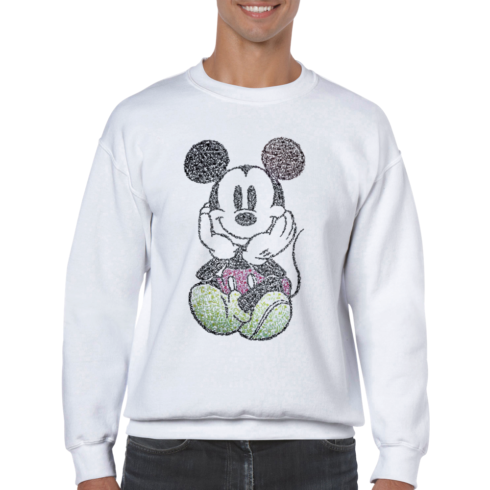 Mickey Mouse Classic Unisex Crewneck Sweatshirt
