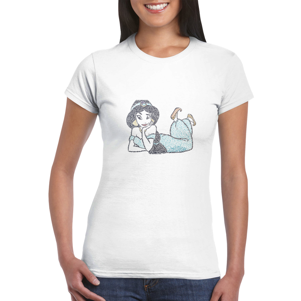 Jasmine (Aladdin) Classic Womens Crewneck T-shirt