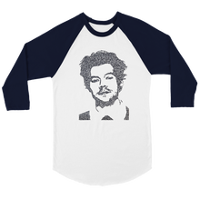 Load image into Gallery viewer, Harry styles Unisex 3/4 sleeve Raglan T-shirt
