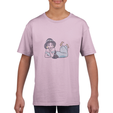 Load image into Gallery viewer, Jasmine (Aladdin) Classic Kids Crewneck T-shirt
