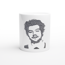 Load image into Gallery viewer, Harry styles White 11oz Ceramic Mug
