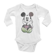 Load image into Gallery viewer, Mickey Mouse Classic Baby Long Sleeve Onesies
