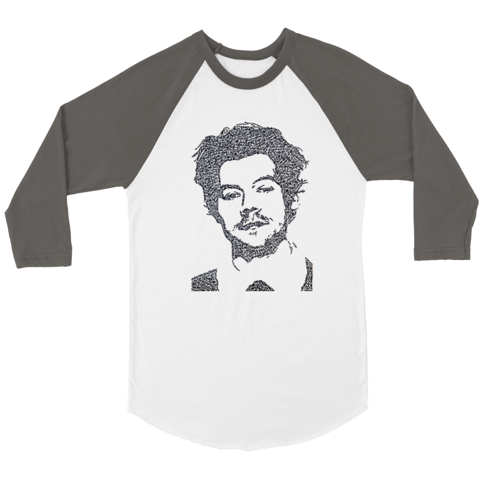 Harry styles Unisex 3/4 sleeve Raglan T-shirt