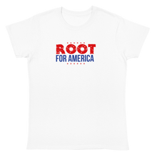 Load image into Gallery viewer, WAR Root For America Performance Womens Crewneck T-shirt
