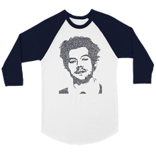 Load image into Gallery viewer, Harry styles Unisex 3/4 sleeve Raglan T-shirt

