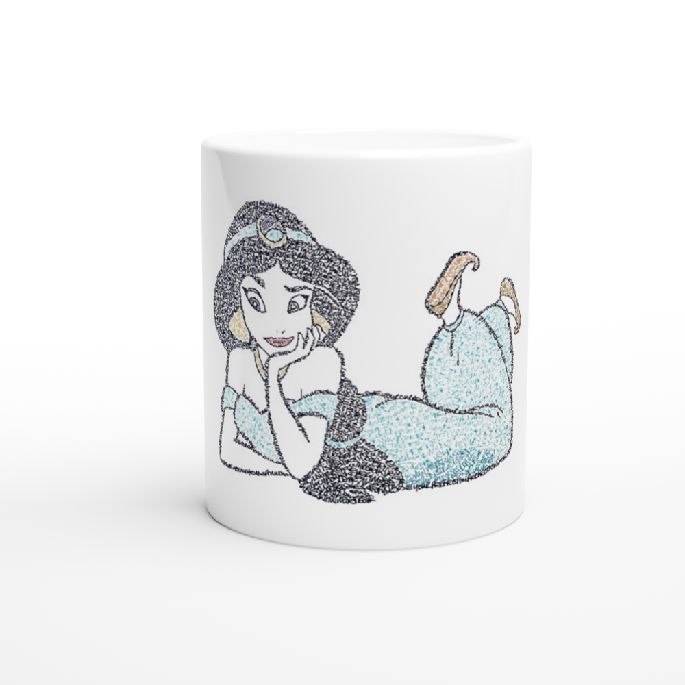 Jasmine (Aladdin) White 11oz Ceramic Mug
